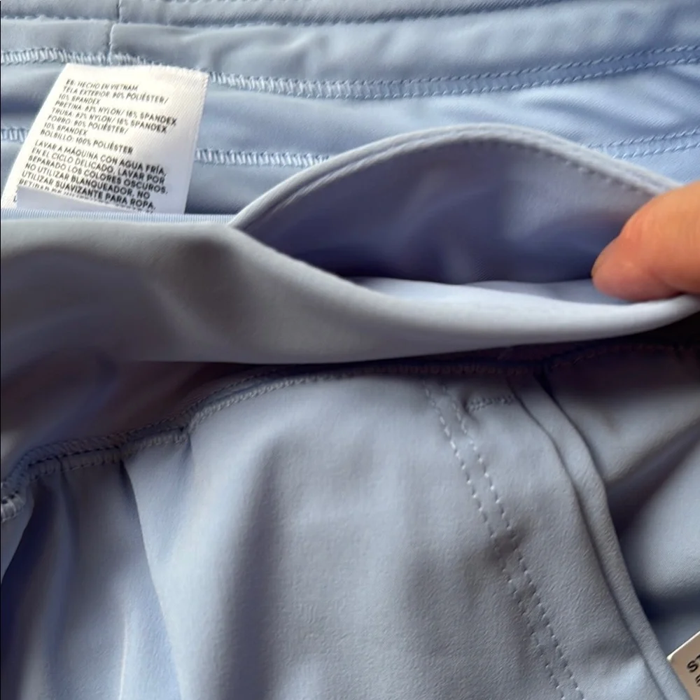 NEW LANDS’ END Soft Cloud Blue Women's Swim Shorts - Picture 8 of 9